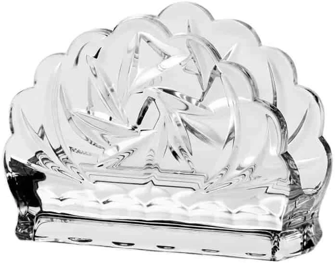 Crystal Bohemia Bohemia krištolinis laikiklis servetėlėms 13cm