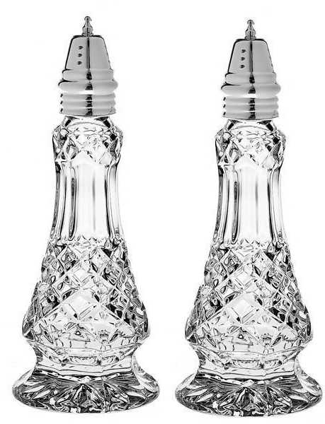 Crystal Bohemia Bohemia Prieskoninės 15,5cm 2vnt(Druskinė/Pipirinė)