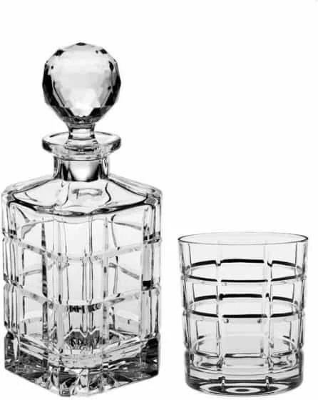 Crystal Bohemia Bohemia Rinkinys viskiui 7dalių