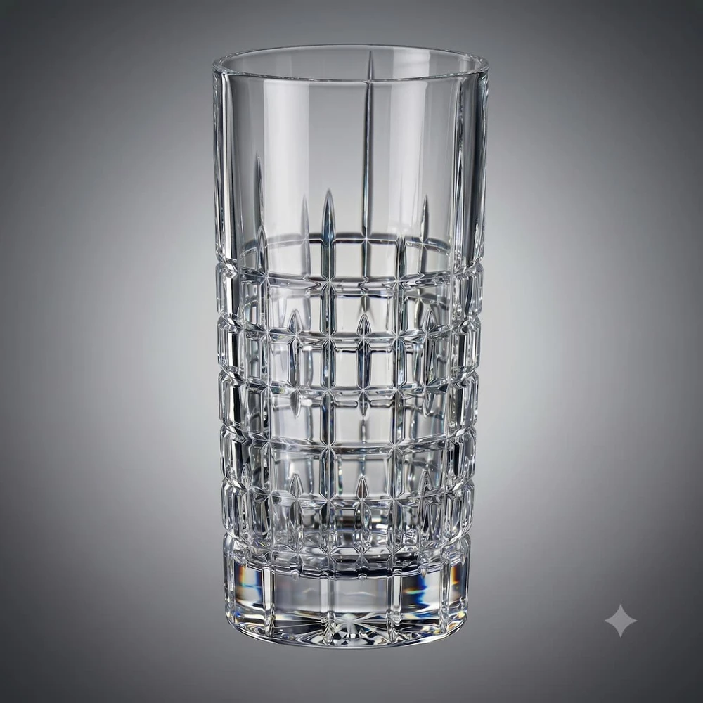 Crystal Bohemia Bohemia stiklinės 470ml 6vnt, Ricky