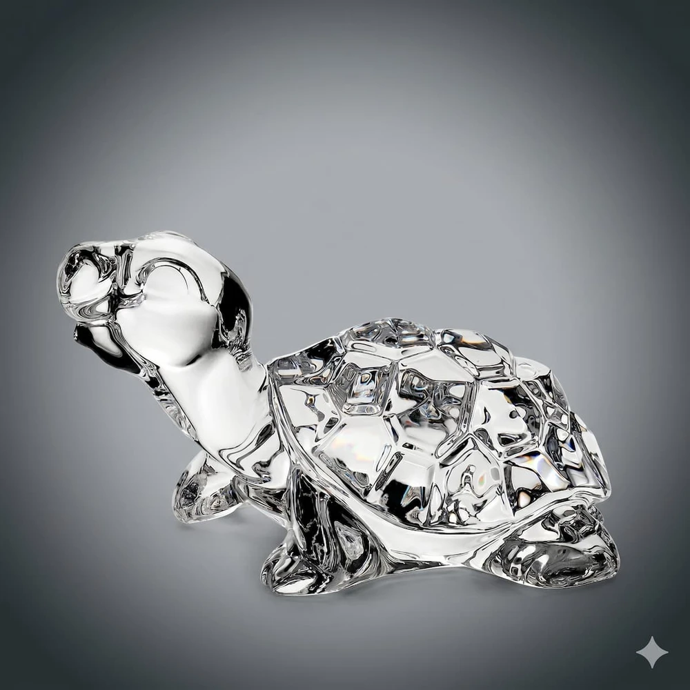 Crystal Bohemia Bohemia Suvenyras "Vėžlys" 10 cm