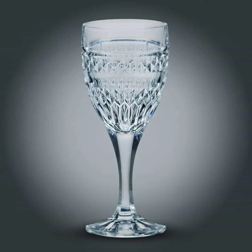 Crystal Bohemia Bohemia krištolinės taurės vynui 330ml 6vnt, Diana