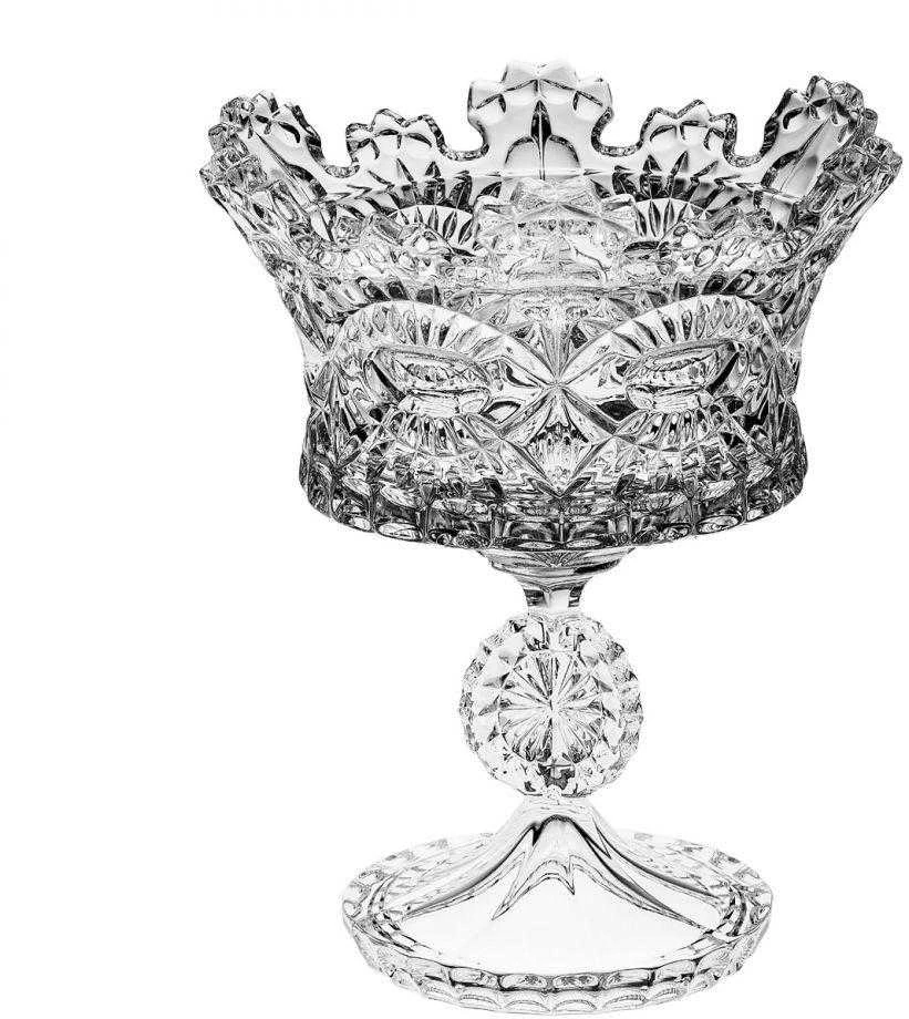 Crystal Bohemia Bohemia krištolinė vaisinė 26cm, "Karūna"