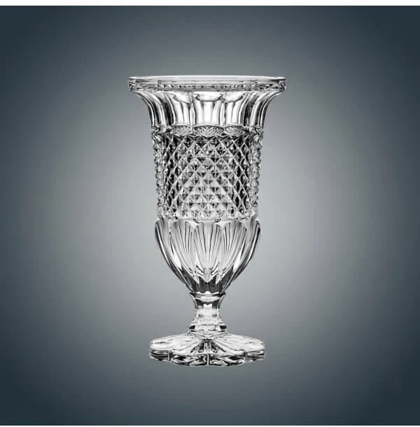Crystal Bohemia Bohemia vaza ant kojelės 25,5cm
