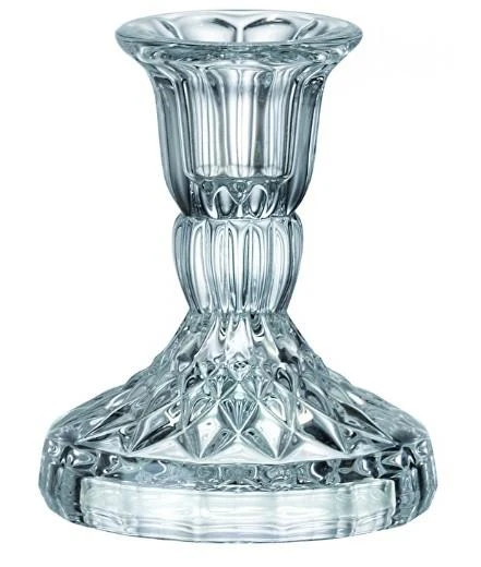 Crystal Bohemia Bohemia Žvakidė 10cm, Diamond