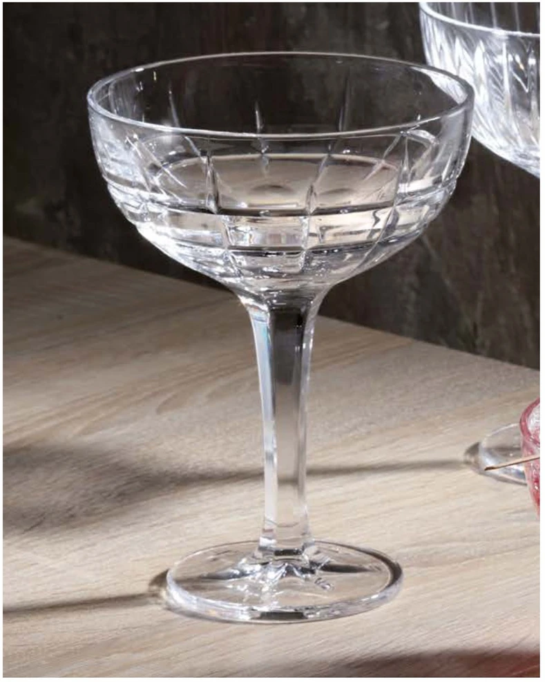 Crystal Bohemia Bohemia krištolinės taurės šampanui 370ml, 6vnt
