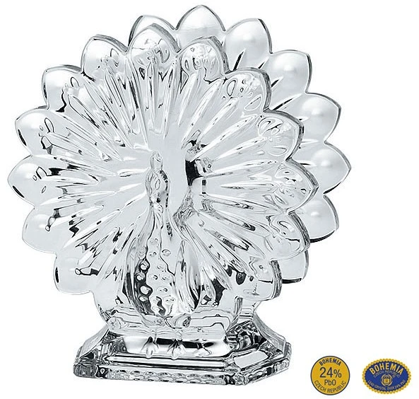 Crystal Bohemia Laikiklis servetėlėms,"Povas"