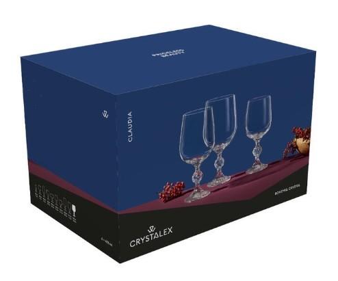 Bohemia Crystalex Šampano taurės Claudia 180ml 6vnt.