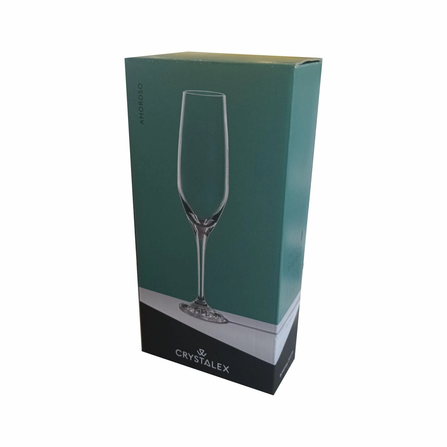 Crystalex Taurės šampanui 200ml 2vnt,Amoroso