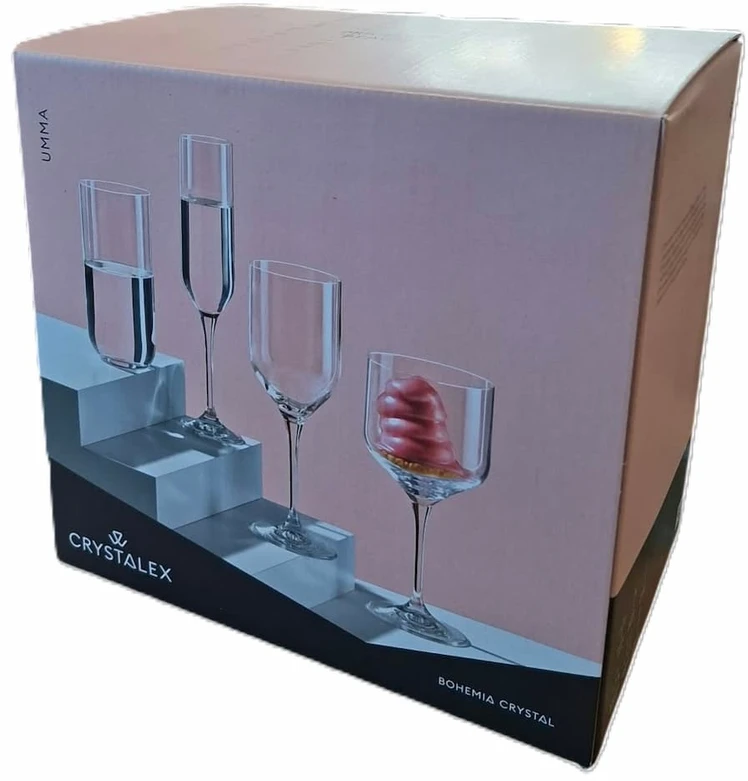 Crystalex Taurės vynui 330ml 6vnt, Umma, Q9454