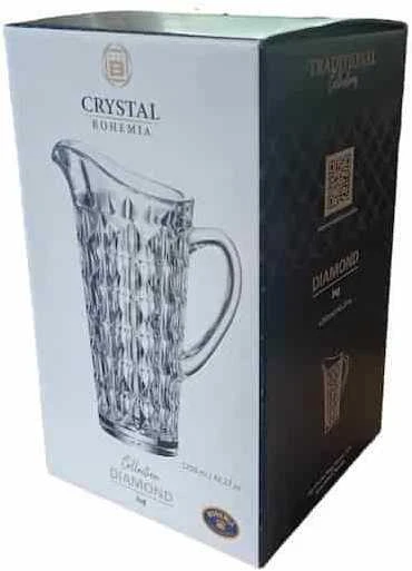 Crystalite Bohemia Ąsotis 1,25l Diamond