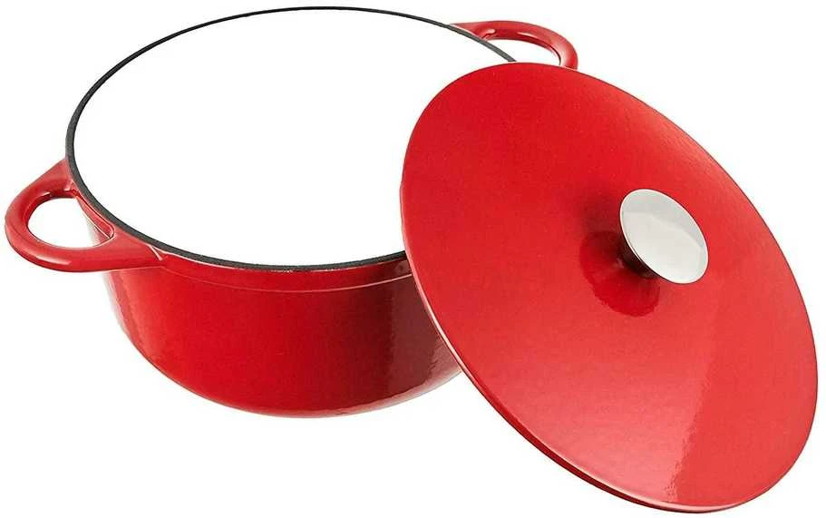 Ibili emaliuotas ketaus puodas 3,9l ,24x11,5 cm.