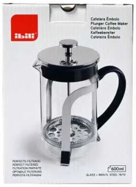 Ibili kavinukas nuspaudžiamas 600 ml, Embolo