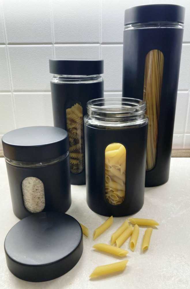 Odelo Indas produktams iš stiklo 500ml,Joris,juodas