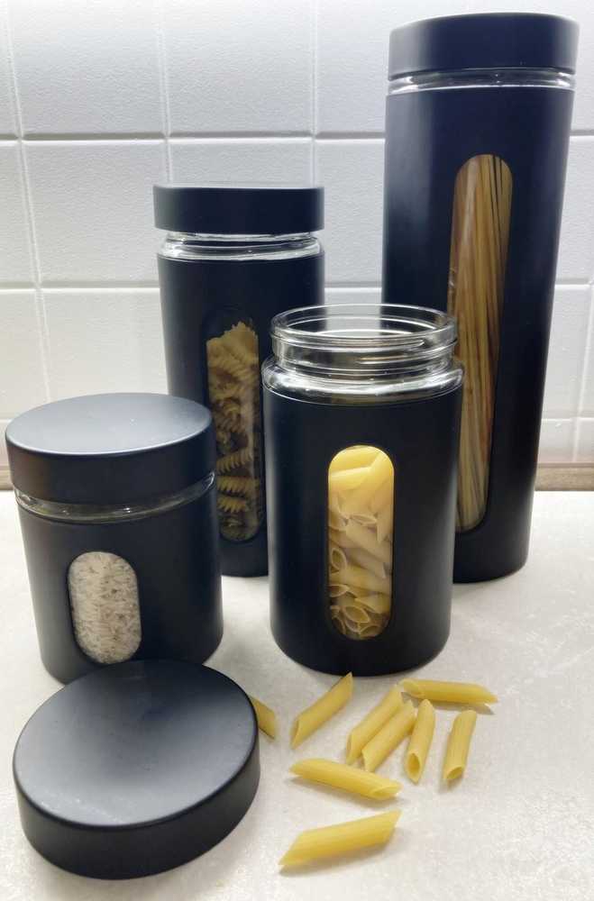 Odelo Indas produktams iš stiklo 500ml,Joris,juodas