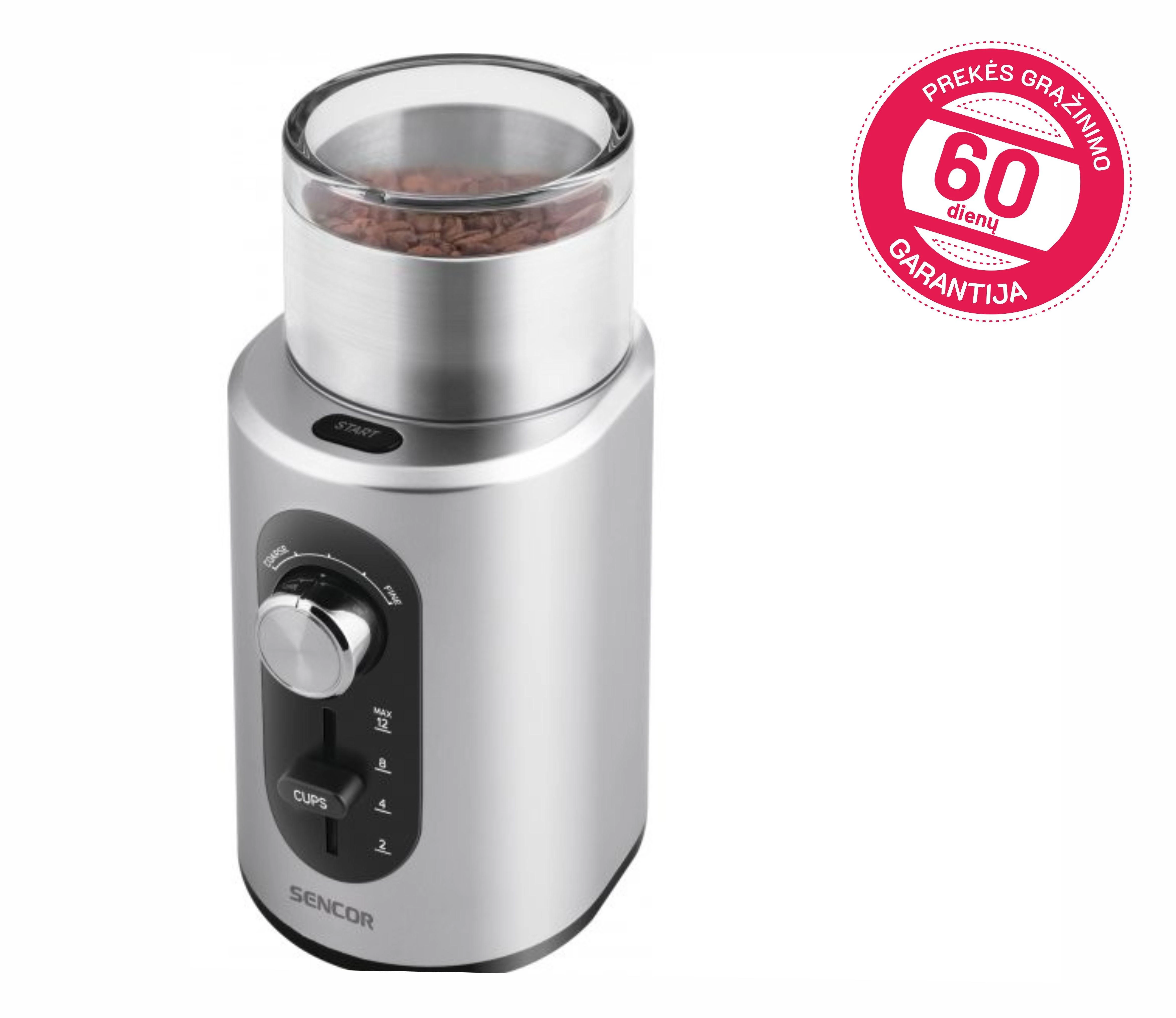 Kavamalė Sencor 21,6cm 200W SCG3550SS