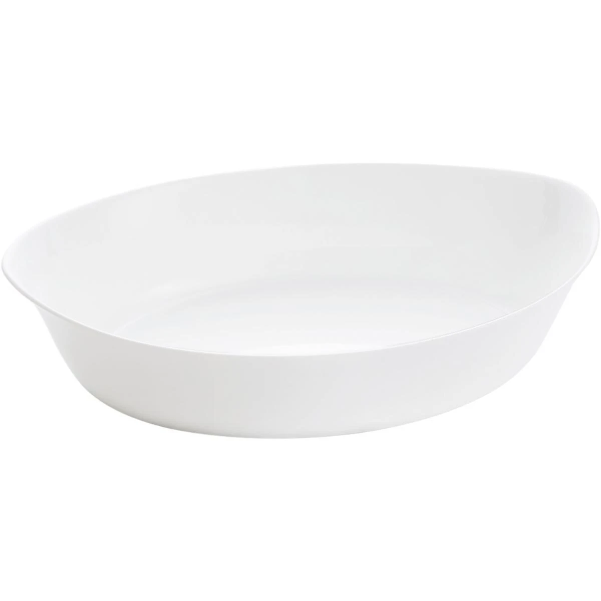 Balta ovali stiklinė kepimo forma Luminarc SMART CUISINE, 32x20 cm