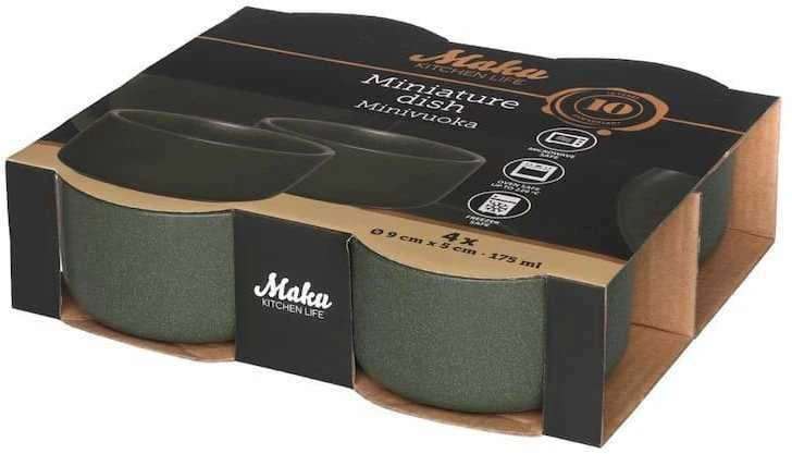 Maku kepimo indeliai 4vnt,žali