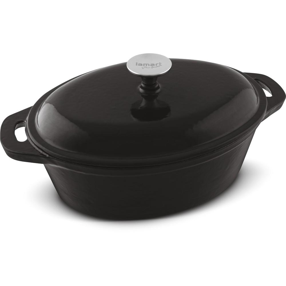 Lamart Troškintuvas emaliuotas, ketaus 3,6l 35,5-21x11,5cm