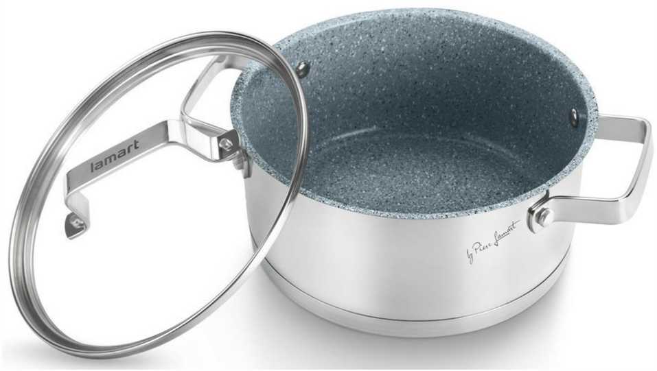 Lamart puodas iš ner.pl.20cm 2,7l