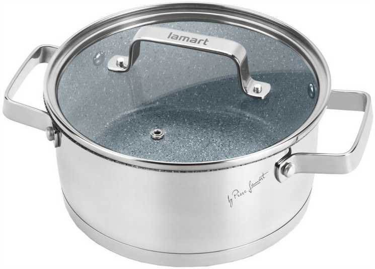 Lamart puodas iš ner.pl.20cm 2,7l