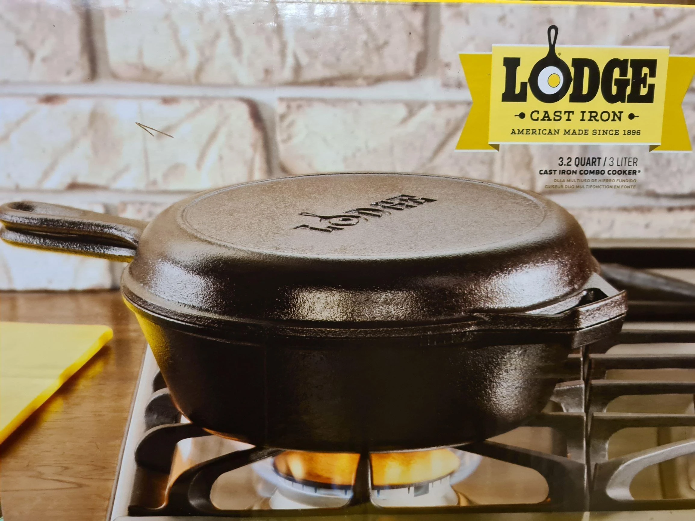 Ketaus rinkinys Lodge Combo Cooker LCC3, 2,8 l