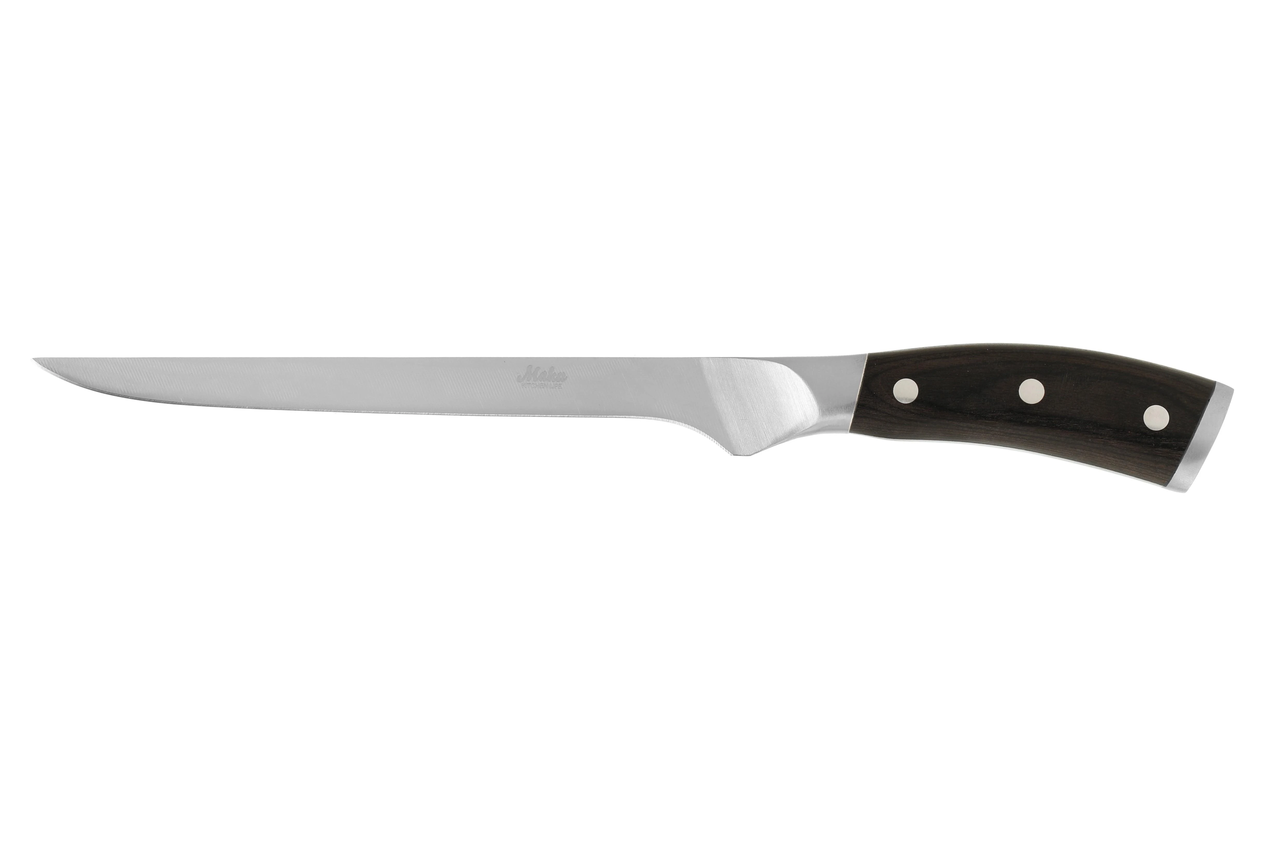 Maku Filė peilis 33cm su "Pakka Wood' rankena