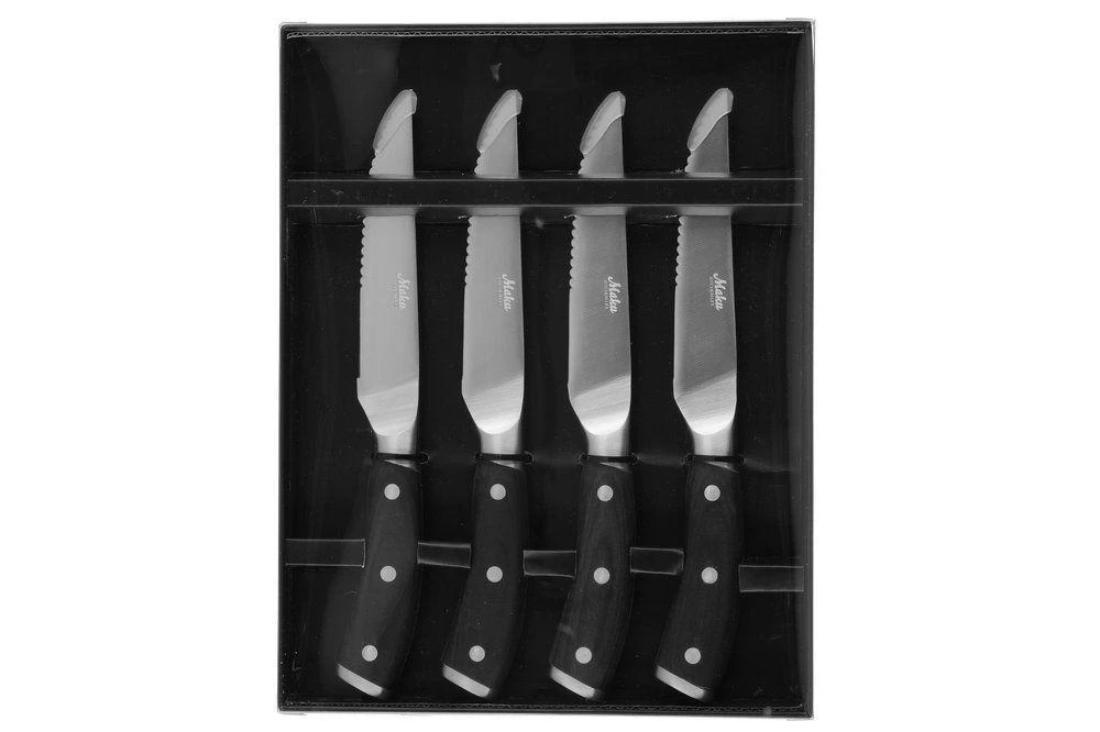 Maku Pakka wood peiliai steikui/picai 4vnt 23,5cm