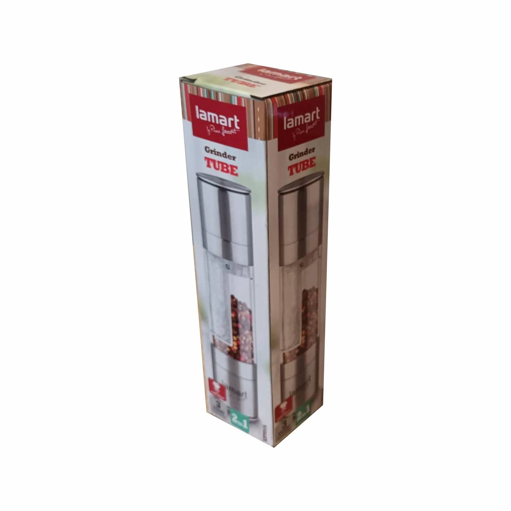 Kavamalė Lamart malūnėlis pipirams/druskai 22CM ner.pl/plastikas,LT7014