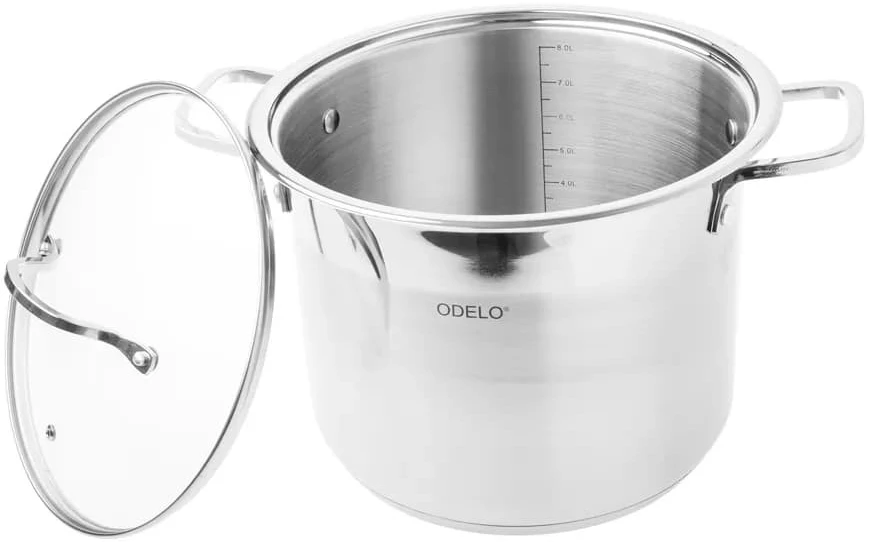 Odelo Puodas 24cm(9l), nerūdijantis plienas,su stikliniu dangčiu Arden