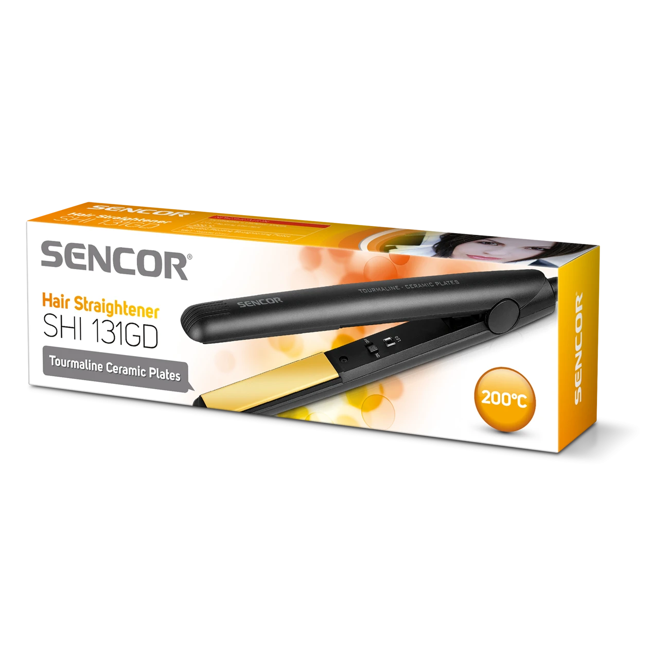 Plaukų tiesinimo žnyplės SHI131GD SENCOR 40W