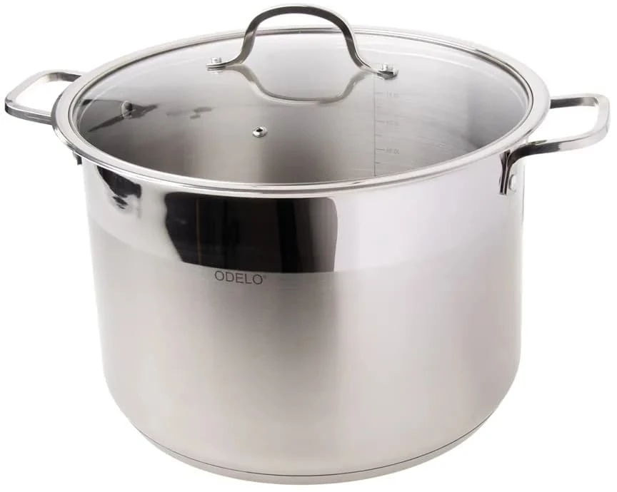 Odelo Puodas 32cm(18l), nerūdijantis plienas, su stikliniu dangčiu Arden