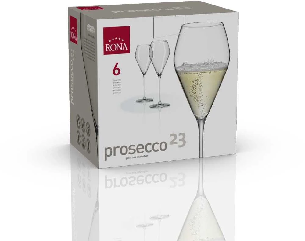Rona Taurės Prosecco šampanui 230ml,6vnt