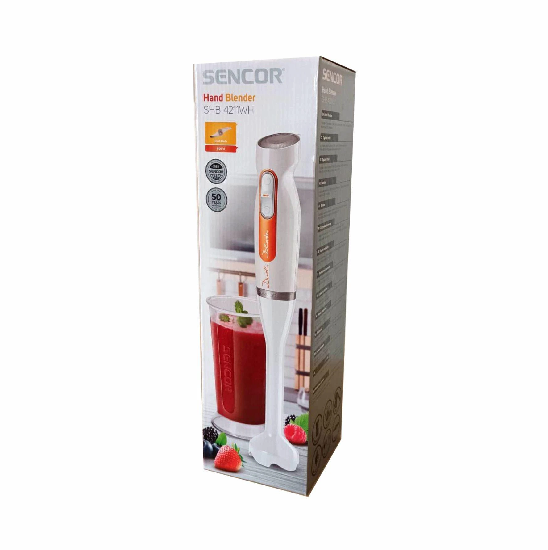 Sencor trintuvas+stiklinė 700ml, 600W, SHB4211WH,balta rankena