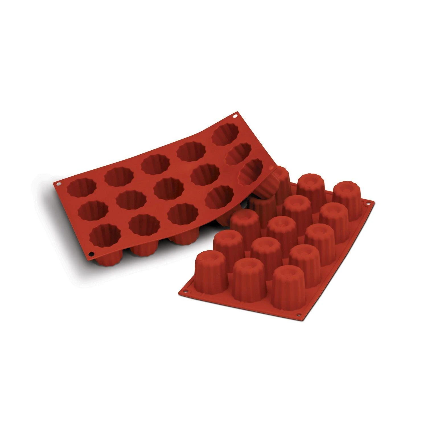 Silikomart silikoninė forma midi kanelėms 15dalių (d4,5xh4,5cm)