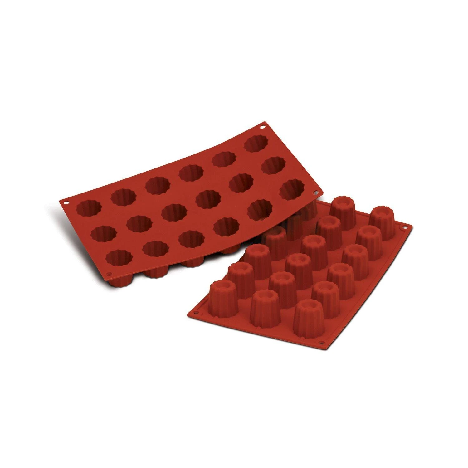 Silikomart silikoninė forma mini kanelėms 18dalių(d3,5xh3,5cm)