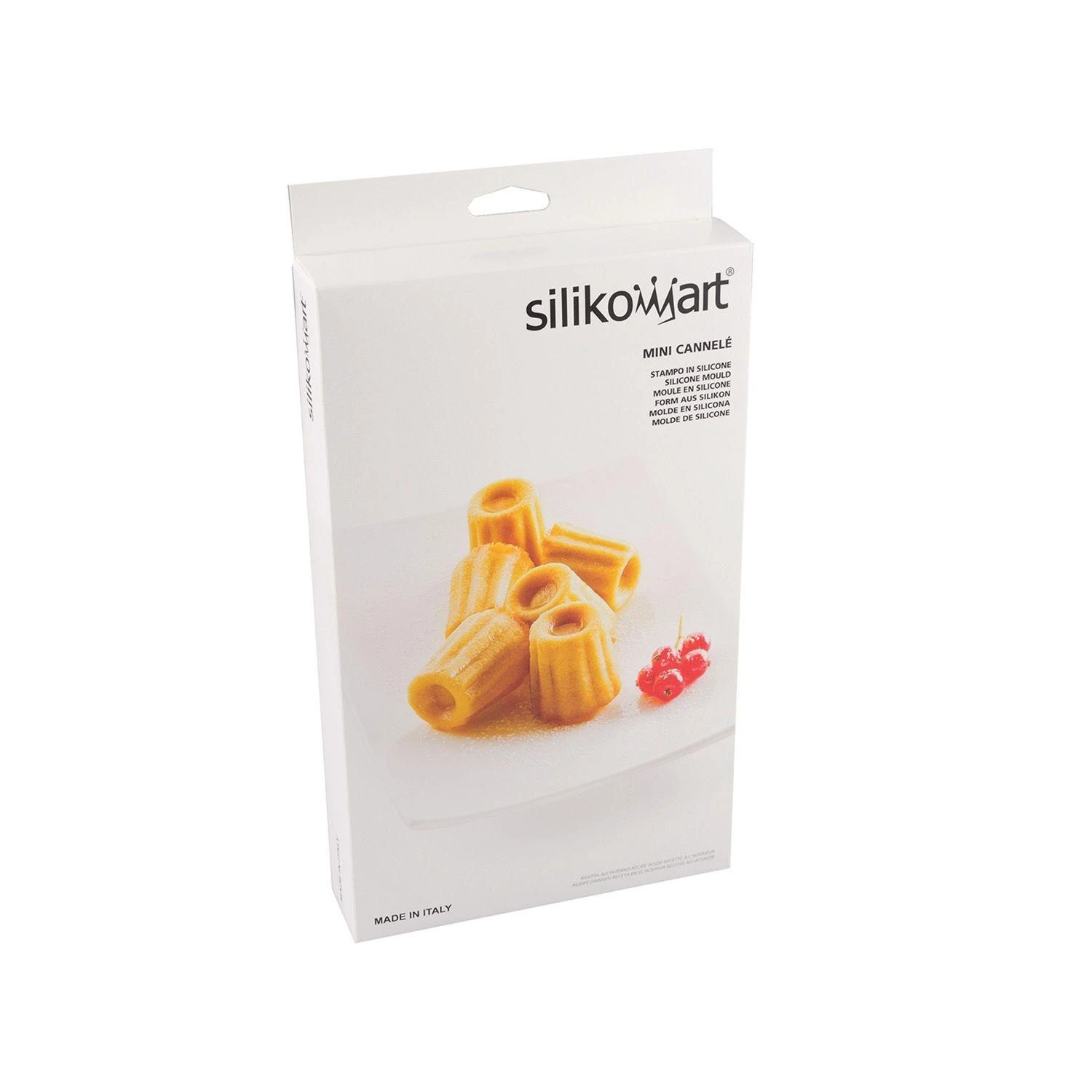 Silikomart silikoninė forma mini kanelėms 18dalių(d3,5xh3,5cm)