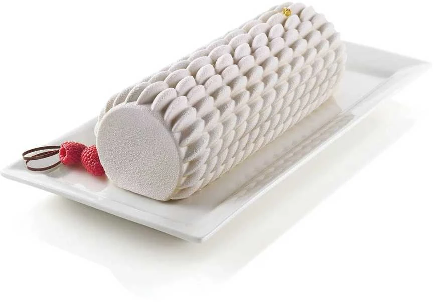 Lékué Silikoninė forma BUCHE QUENELLE 24,5x9,5x7,7cm , Silikomart