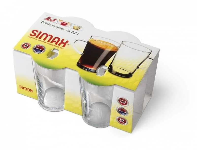 Simax puodeliai 4vnt 0.3L