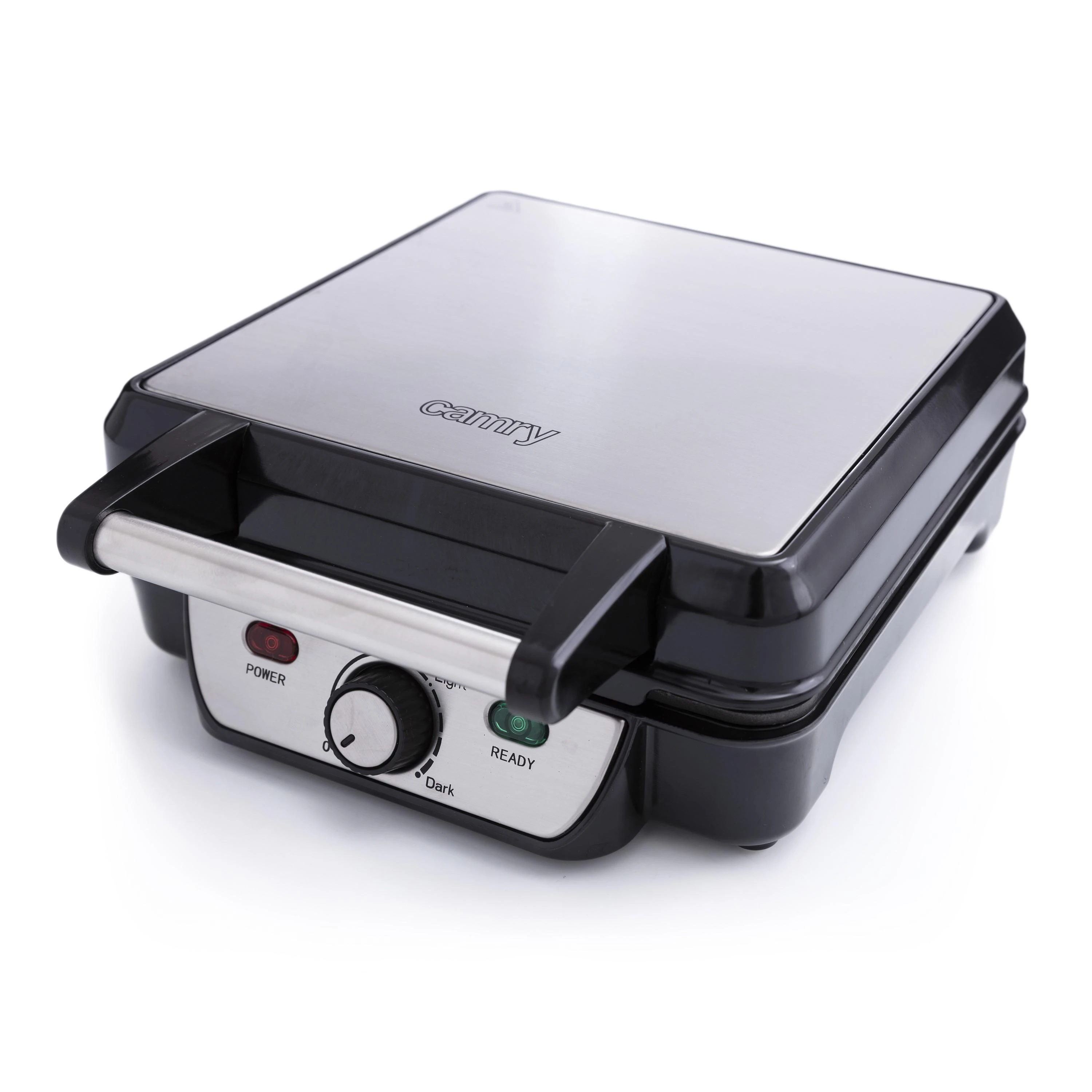 Camry | Vaflinė | CR 3025 | 1150 W | Number of pastry 4 | Belgium | Juodas/Nerūdijantis plienas