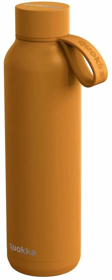 Termo gertuvė su dirželiu 0.63l garstyčių spalvos ,Quokka Solid