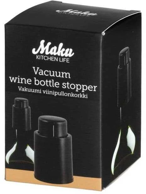 Maku vakuuminis kamštis vyno buteliui