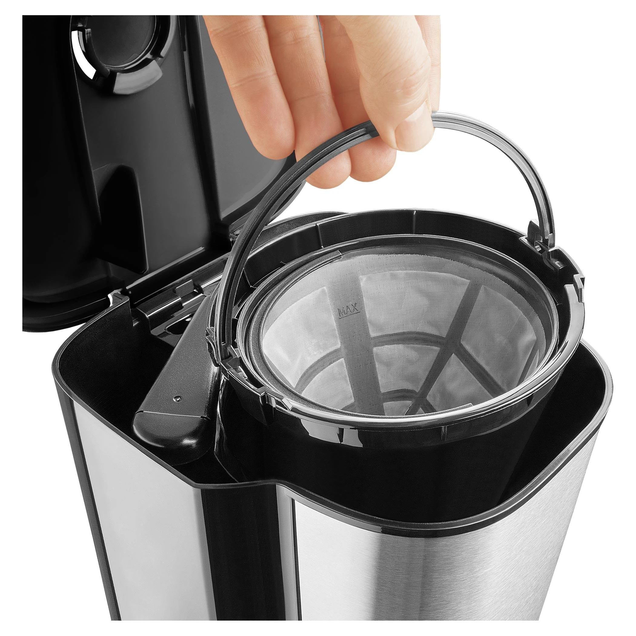 Kavos aparatas SENCOR Coffe Maker, 1000W, 1.25l, 10-12 puodelių