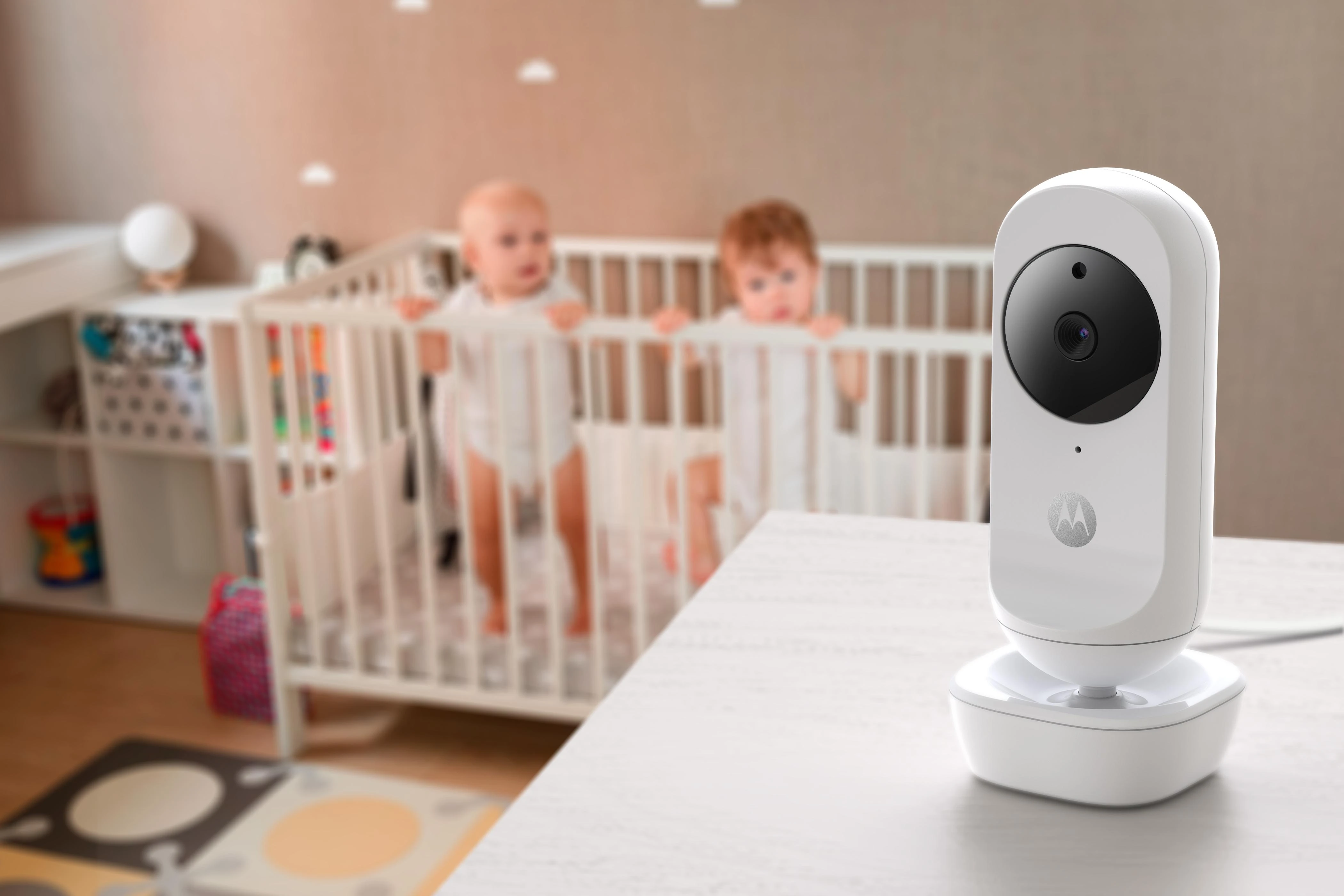 Kūdikio stebėjimo kamera Motorola VM34 4.3", Baltos spalvos