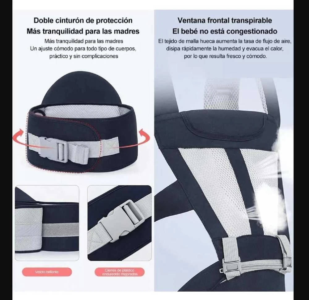 Ergonomiška ir stilinga Kūdikių Nešioklė Tavalax Blux