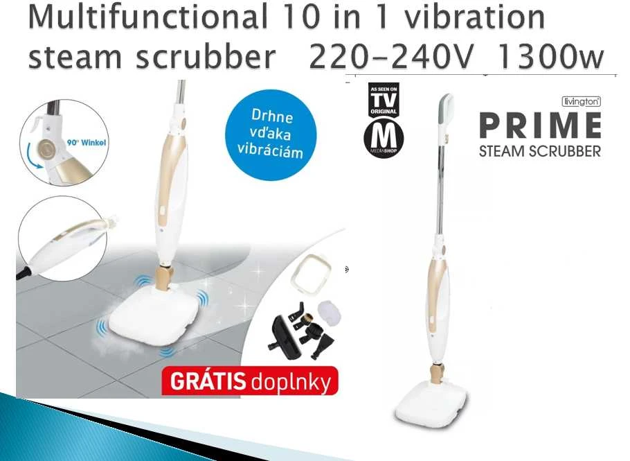 Impulsinis garų šveitiklis Tavalax Prime Steam Scrubber