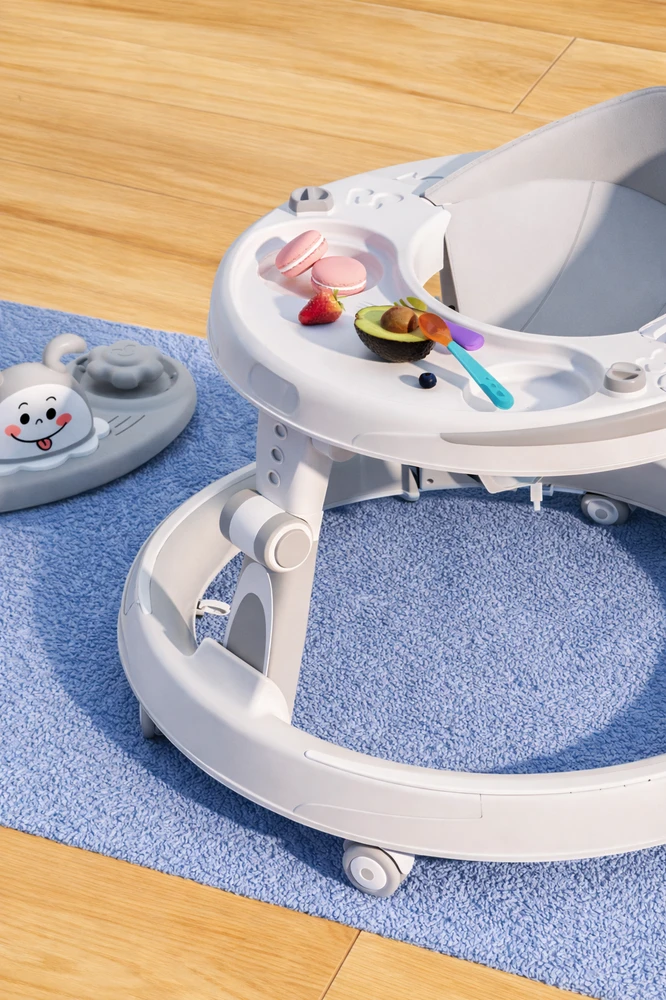 Kūdikių vaikštynė Tavalax, ergonominė, daugiafunkcė, su reguliuojamu aukščiu