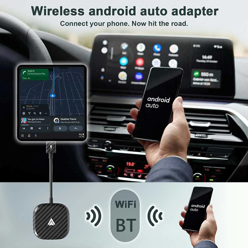 Tavalax Android Auto Belaidis Adapteris Apple Produktams