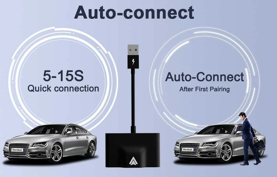 Tavalax Android Auto bevielis adapteris automobiliui