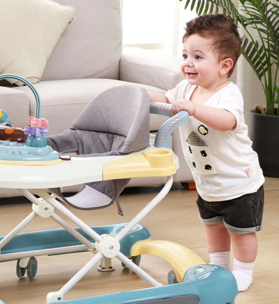 Tavalax kūdikių vaikštynė su supimo funkcija ir 5 aukščio lygiais – 4-in-1 sprendimas augančiam vaikui